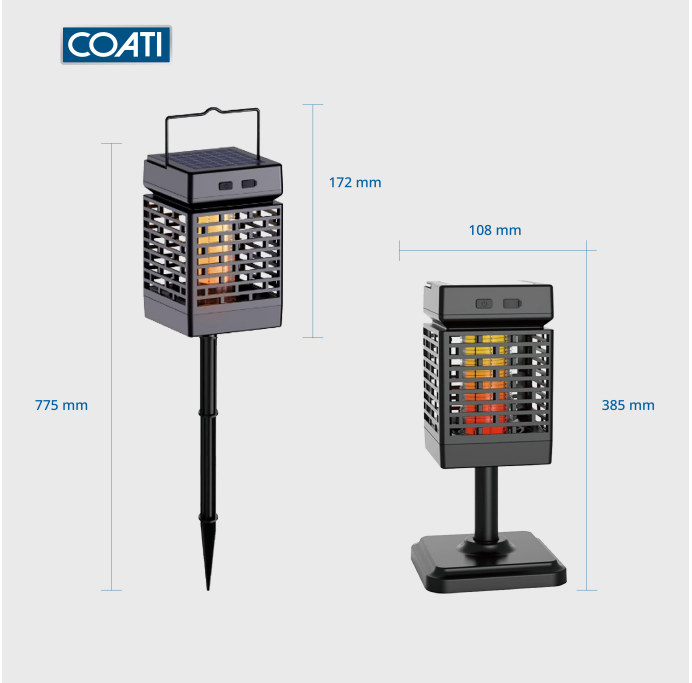 Coati Solar Outdoor Mosquito Repellent Lamp