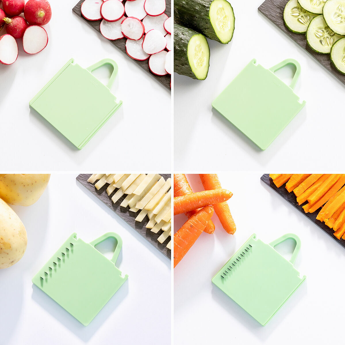 Foldable Vegetable Slicer Mandoline 5-in-1 – Slichen InnovaGoods